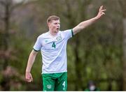 26 March 2021; Mark McGuinness of Republic of Ireland during the U21 International friendly match between Wales and Republic of Ireland at Colliers Park in Wrexham, Wales. Photo by David Rawcliffe/Sportsfile