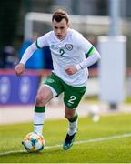 26 March 2021; Lee O’Connor of Republic of Ireland during the U21 International friendly match between Wales and Republic of Ireland at Colliers Park in Wrexham, Wales. Photo by David Rawcliffe/Sportsfile