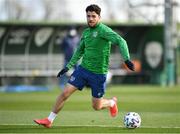 26 March 2021; Robbie Brady during a Republic of Ireland training session at the FAI National Training Centre in Abbotstown, Dublin. Photo by Seb Daly/Sportsfile