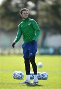 26 March 2021; Alan Browne during a Republic of Ireland training session at the FAI National Training Centre in Abbotstown, Dublin. Photo by Seb Daly/Sportsfile