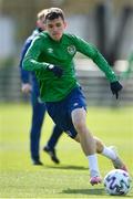 26 March 2021; Jason Knight during a Republic of Ireland training session at the FAI National Training Centre in Abbotstown, Dublin. Photo by Seb Daly/Sportsfile