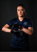 5 March 2021; Goalkeeper Sophie Lenehan during a Shelbourne portrait session ahead of the 2021 SSE Airtricity Women's National League season at Tolka Park in Dublin. Photo by Stephen McCarthy/Sportsfile