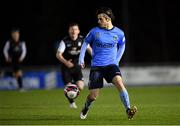 26 March 2021; Evan Farrell of UCD during the SSE Airtricity League First Division match between UCD and Athlone Town at the UCD Bowl in Belfield, Dublin. Photo by Seb Daly/Sportsfile