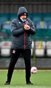 26 March 2021; Dundalk coach Filippo Giovagnoli during the SSE Airtricity League Premier Division match between Dundalk and Finn Harps at Oriel Park in Dundalk, Louth. Photo by Eóin Noonan/Sportsfile