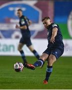 26 March 2021; Georgie Poynton of Shelbourne during the SSE Airtricity League First Division match between Galway United and Shelbourne at Eamonn Deacy Park in Galway. Photo by David Fitzgerald/Sportsfile