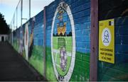 26 March 2021; A general view of Galway graffiti prior to the SSE Airtricity League First Division match between Galway United and Shelbourne at Eamonn Deacy Park in Galway. Photo by David Fitzgerald/Sportsfile