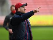 27 March 2021; St Patrick's Athletic head coach Stephen O'Donnell during the SSE Airtricity League Premier Division match between St Patrick's Athletic and Drogheda United at Richmond Park in Dublin. Photo by Matt Browne/Sportsfile