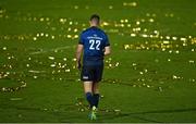 27 March 2021; Jonathan Sexton of Leinster leaves the pitch following the Guinness PRO14 Final match between Leinster and Munster at the RDS Arena in Dublin. Photo by Brendan Moran/Sportsfile