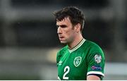 27 March 2021; Republic of Ireland captain Seamus Coleman following the FIFA World Cup 2022 qualifying group A match between Republic of Ireland and Luxembourg at the Aviva Stadium in Dublin. Photo by Eóin Noonan/Sportsfile