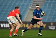 27 March 2021; Rory O'Loughlin of Leinster during the Guinness PRO14 Final match between Leinster and Munster at the RDS Arena in Dublin. Photo by Ramsey Cardy/Sportsfile
