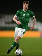 27 March 2021; James Collins of Republic of Ireland during the FIFA World Cup 2022 qualifying group A match between Republic of Ireland and Luxembourg at the Aviva Stadium in Dublin. Photo by Seb Daly/Sportsfile