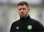 28 March 2021; Bray Wanderers manager Gary Cronin during the SSE Airtricity League First Division match between Bray Wanderers and Treaty United at the Carlisle Grounds in Bray, Wicklow. Photo by Seb Daly/Sportsfile