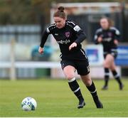 27 March 2021; Ciara Rossiter of Wexford Youths during the SSE Airtricity Women's National League match between Wexford Youths and Peamount United at Ferrycarrig Park in Wexford. Photo by Michael P Ryan/Sportsfile