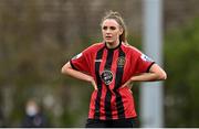 27 March 2021; Chloe Darby of Bohemians during the SSE Airtricity Women's National League match between Bohemians and Treaty United at Oscar Traynor Centre in Coolock, Dublin. Photo by Piaras Ó Mídheach/Sportsfile