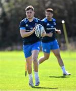 29 March 2021; Jordan Larmour during Leinster Rugby squad training at UCD in Dublin. Photo by Ramsey Cardy/Sportsfile