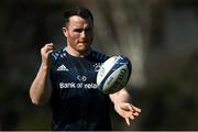 29 March 2021; Peter Dooley during Leinster Rugby squad training at UCD in Dublin. Photo by Ramsey Cardy/Sportsfile