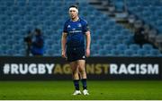27 March 2021; Rory O'Loughlin of Leinster during the Guinness PRO14 Final match between Leinster and Munster at the RDS Arena in Dublin. Photo by David Fitzgerald/Sportsfile