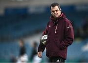 27 March 2021; Munster head coach Johann van Graan prior to the Guinness PRO14 Final match between Leinster and Munster at the RDS Arena in Dublin. Photo by David Fitzgerald/Sportsfile