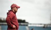27 March 2021; Munster defence coach JP Ferreira prior to the Guinness PRO14 Final match between Leinster and Munster at the RDS Arena in Dublin. Photo by David Fitzgerald/Sportsfile