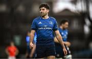 27 March 2021; Hugo Keenan of Leinster during the Guinness PRO14 Final match between Leinster and Munster at the RDS Arena in Dublin. Photo by David Fitzgerald/Sportsfile