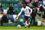 28 March 2021; Yunus Musah of USA during the International friendly match between Northern Ireland and USA at National Football Stadium at Windsor Park in Belfast. Photo by David Fitzgerald/Sportsfile
