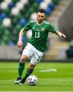 28 March 2021; Corry Evans of Northern Ireland during the International friendly match between Northern Ireland and USA at National Football Stadium at Windsor Park in Belfast. Photo by David Fitzgerald/Sportsfile