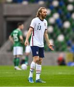 28 March 2021; Tim Ream of USA during the International friendly match between Northern Ireland and USA at National Football Stadium at Windsor Park in Belfast. Photo by David Fitzgerald/Sportsfile