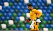 28 March 2021; Zack Steffan of USA during the International friendly match between Northern Ireland and USA at National Football Stadium at Windsor Park in Belfast. Photo by David Fitzgerald/Sportsfile