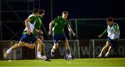 29 March 2021; James McClean during a Republic of Ireland training session at the Debrecen Football Academy in Debrecen, Hungary. Photo by Stephen McCarthy/Sportsfile