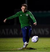 29 March 2021; Ronan Curtis during a Republic of Ireland training session at the Debrecen Football Academy in Debrecen, Hungary. Photo by Stephen McCarthy/Sportsfile