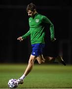 29 March 2021; Jayson Molumby during a Republic of Ireland training session at the Debrecen Football Academy in Debrecen, Hungary. Photo by Stephen McCarthy/Sportsfile