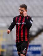 27 March 2021; Anthony Breslin of Bohemians dejected following the SSE Airtricity League Premier Division match between Bohemians and Longford Town at Dalymount Park in Dublin. Photo by Sam Barnes/Sportsfile
