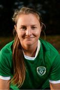 5 April 2021; Republic of Ireland's Kyra Carusa poses for a portrait. Photo by Stephen McCarthy/Sportsfile