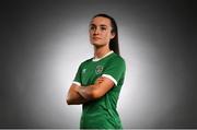 5 April 2021; Niamh Farrelly during a Republic of Ireland Women portrait session at the Castleknock Hotel in Dublin. Photo by Stephen McCarthy/Sportsfile