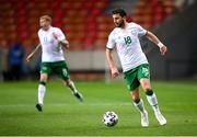 30 March 2021; Shane Long of Republic of Ireland during the international friendly match between Qatar and Republic of Ireland at Nagyerdei Stadion in Debrecen, Hungary. Photo by Stephen McCarthy/Sportsfile