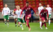 30 March 2021; Boualem Khoukhi of Qatar during the international friendly match between Qatar and Republic of Ireland at Nagyerdei Stadion in Debrecen, Hungary. Photo by Stephen McCarthy/Sportsfile