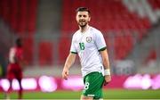 30 March 2021; Shane Long of Republic of Ireland during the international friendly match between Qatar and Republic of Ireland at Nagyerdei Stadion in Debrecen, Hungary. Photo by Stephen McCarthy/Sportsfile