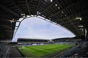31 March 2021; A general view of the stadium before the FIFA World Cup 2022 qualifying group C match between Northern Ireland and Bulgaria at the National Football Stadium in Windsor Park, Belfast. Photo by David Fitzgerald/Sportsfile