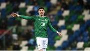 31 March 2021; Kyle Lafferty of Northern Ireland during the FIFA World Cup 2022 qualifying group C match between Northern Ireland and Bulgaria at the National Football Stadium in Windsor Park, Belfast.  Photo by David Fitzgerald/Sportsfile