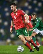31 March 2021; Petar Vitanov of Bulgaria during the FIFA World Cup 2022 qualifying group C match between Northern Ireland and Bulgaria at the National Football Stadium in Windsor Park, Belfast.  Photo by David Fitzgerald/Sportsfile