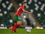 31 March 2021; Georgi Yomov of Bulgaria during the FIFA World Cup 2022 qualifying group C match between Northern Ireland and Bulgaria at the National Football Stadium in Windsor Park, Belfast.  Photo by David Fitzgerald/Sportsfile