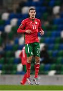 31 March 2021; Kiril Despodov of Bulgaria during the FIFA World Cup 2022 qualifying group C match between Northern Ireland and Bulgaria at the National Football Stadium in Windsor Park, Belfast.  Photo by David Fitzgerald/Sportsfile