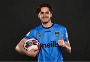 31 March 2021; Evan Farrell during a UCD AFC portrait session at UCD Belfield in Dublin. Photo by Harry Murphy/Sportsfile