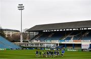 1 April 2021; A general view during the Leinster Rugby captains run at the RDS Arena in Dublin. Photo by Ramsey Cardy/Sportsfile
