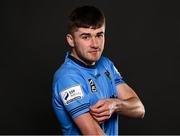 31 March 2021; Harvey O'Brien during a UCD AFC portrait session at UCD Belfield in Dublin. Photo by Harry Murphy/Sportsfile