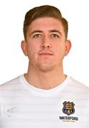 1 April 2021; Oscar Brennan during a Waterford FC portrait session at WIT Arena in Waterford. Photo by Eóin Noonan/Sportsfile