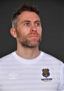 1 April 2021; Daryl Murphy during a Waterford FC portrait session at WIT Arena in Waterford. Photo by Eóin Noonan/Sportsfile