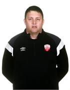 1 April 2021; Assistant manager David Rooney during a Treaty United portrait session at Limerick IT in Limerick. Photo by David Fitzgerald/Sportsfile