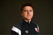 1 April 2021; First team coach Michael McCarthy during a Treaty United portrait session at Limerick IT in Limerick. Photo by David Fitzgerald/Sportsfile