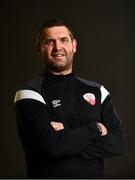 1 April 2021; Strength and conditioning coach Mick Shiel during a Treaty United portrait session at Limerick IT in Limerick. Photo by David Fitzgerald/Sportsfile